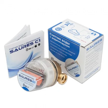 Умный счетчик воды Saures C1